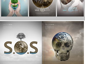 綠色科技，共植未來(lái)——環(huán)保公益廣告設(shè)計(jì)指南與素材分享